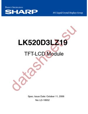 LK520D3LZ19 datasheet  
